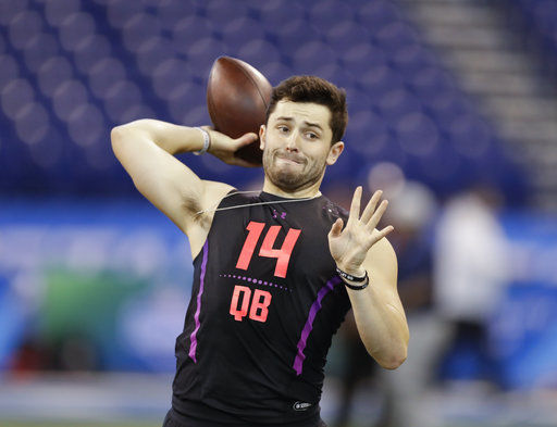 QB Baker Mayfield (OU, 2018)